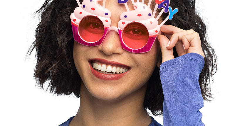 Boland Bril 'HAPPY BIRTHDAY' kleurrijk