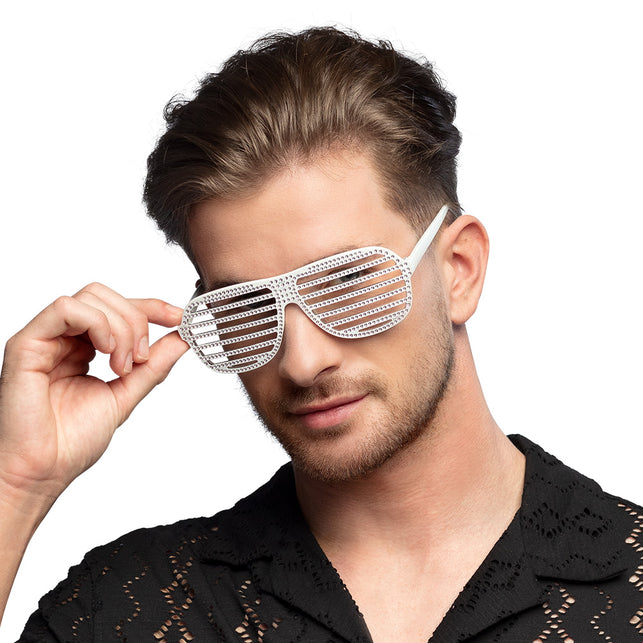 Boland Bril luikjes Spectacular wit