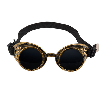 Boland Bril Steampunk bruin koper