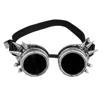 Boland Bril Steampunk Cyberpunk zilver