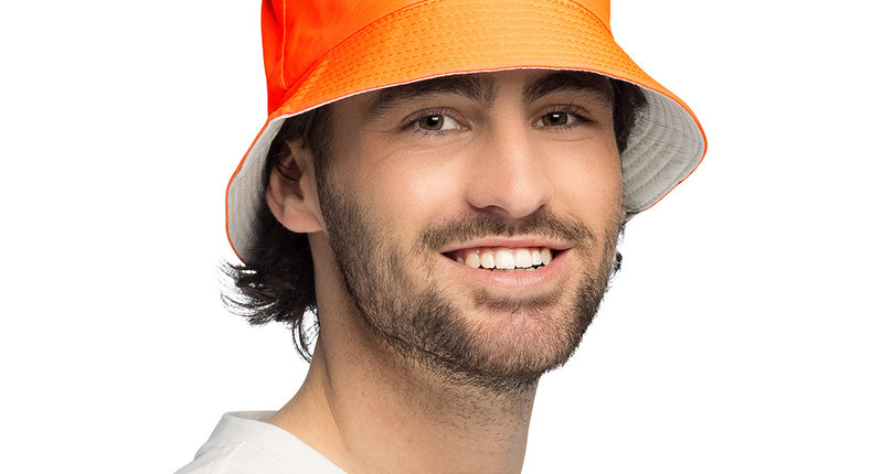 Boland Bucket hat Rave neonoranje