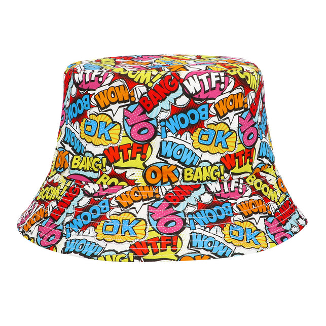 Boland Bucket hat Rave pop art
