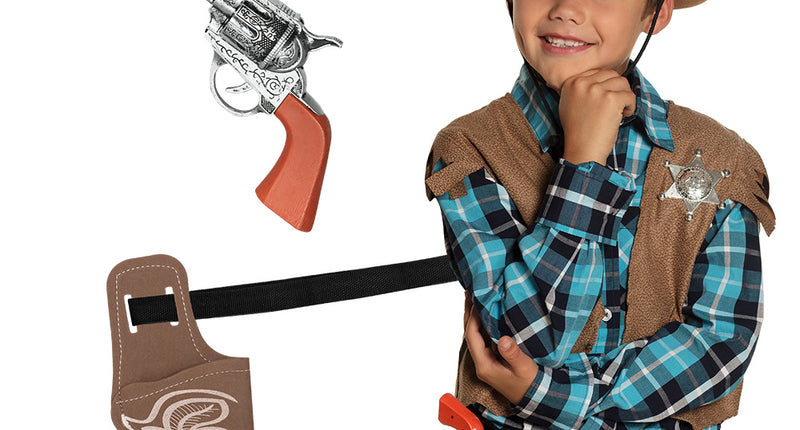 Boland Cowboy pistool met holster kind
