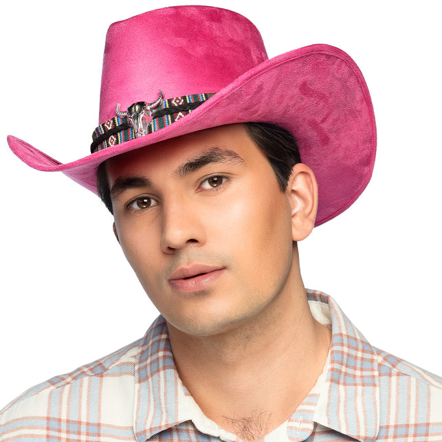 Boland Cowboyhoed Django roze
