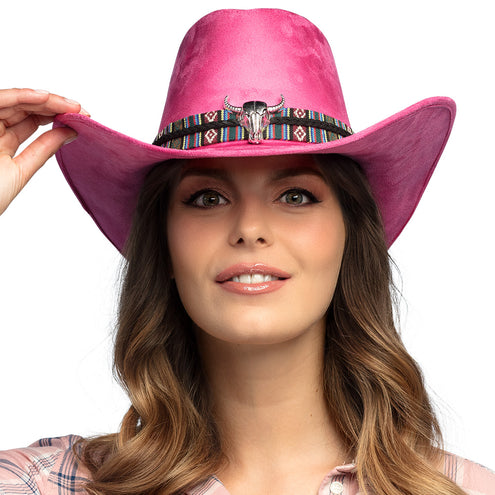 Boland Cowboyhoed Django roze