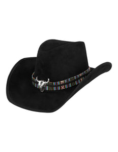 Boland Cowboyhoed Django zwart