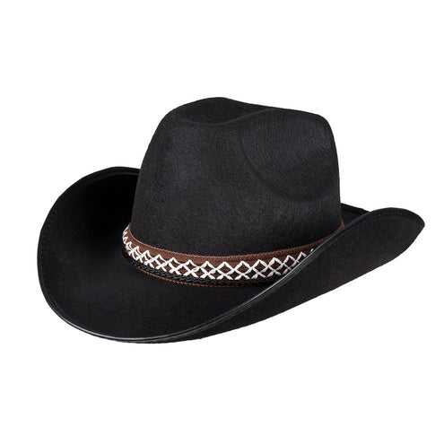 Boland Cowboyhoed kind zwart Chew