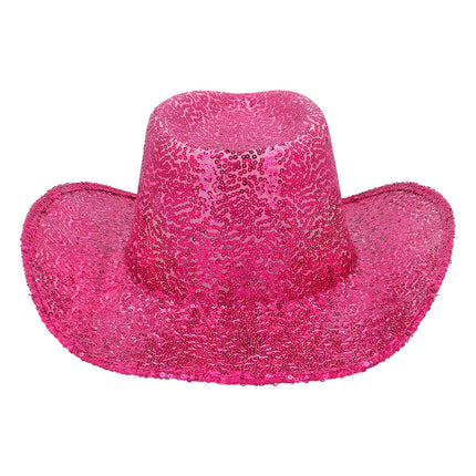 Boland Cowboyhoed Rodeo Party fel roze