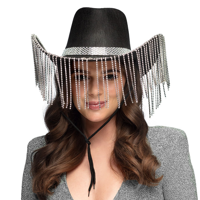 Boland Cowboyhoed Showgirl zwart