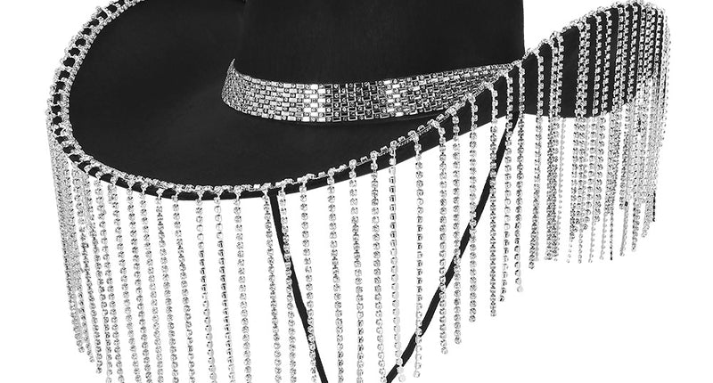 Boland Cowboyhoed Showgirl zwart