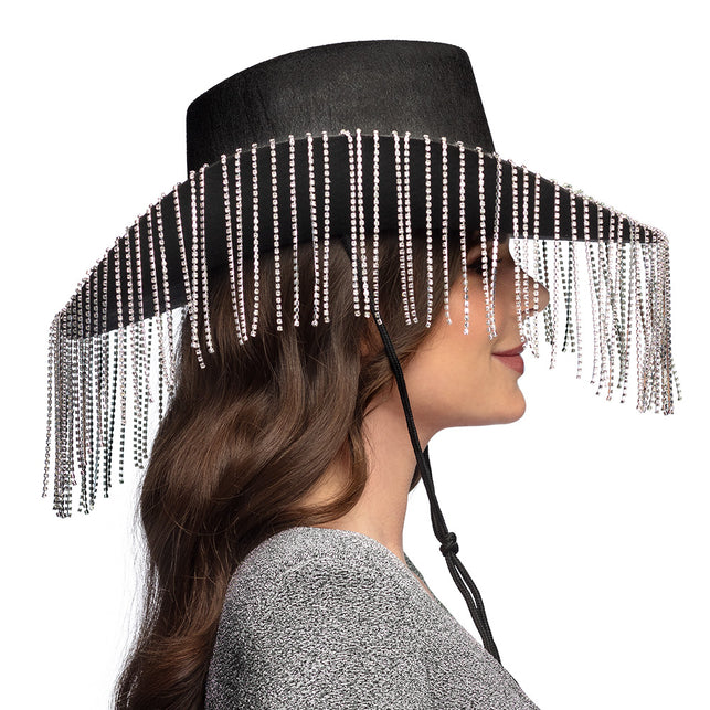 Boland Cowboyhoed Showgirl zwart