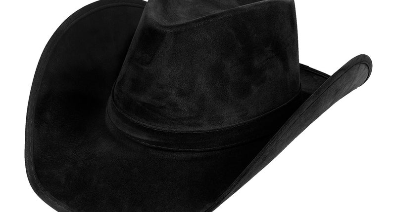 Boland Cowboyhoed 'suede' Wyoming zwart