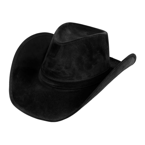 Boland Cowboyhoed 'suede' Wyoming zwart