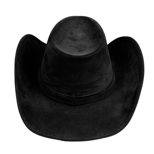 Boland Cowboyhoed 'suede' Wyoming zwart