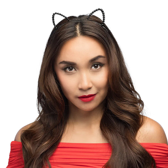 Boland Diadeem Cat black diamond