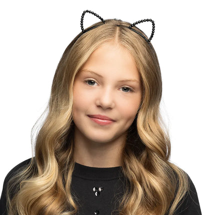 Boland Diadeem Cat black diamond