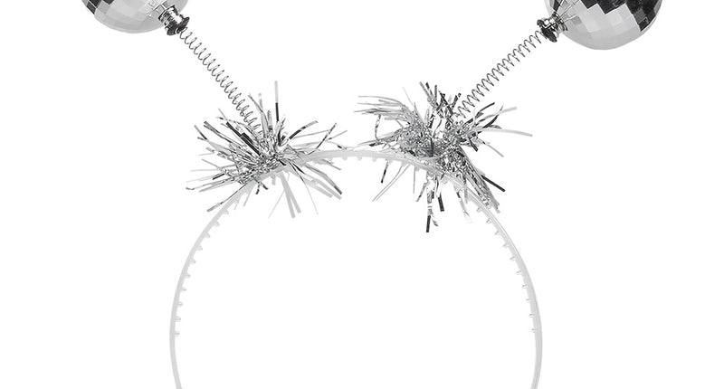 Boland Diadeem Discoballen zilver