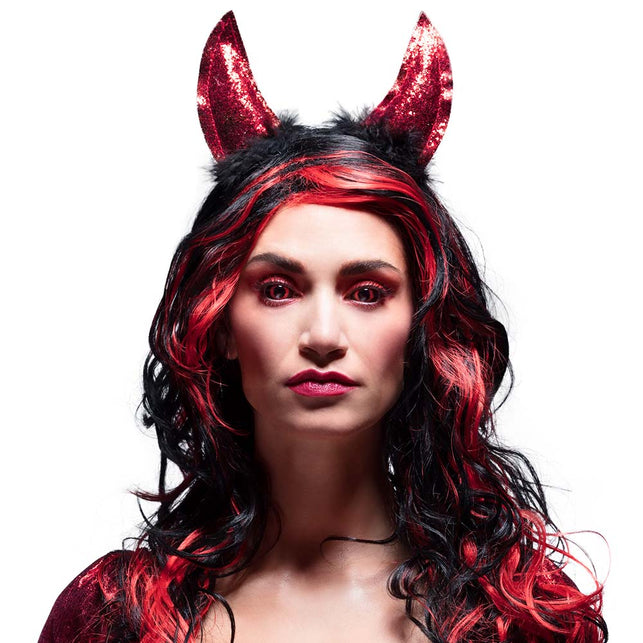 Boland Diadeem duivel oren She-Devil