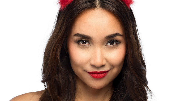 Boland Diadeem duivelhoorntjes Demoon rood