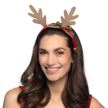 Boland Diadeem Golden reindeer