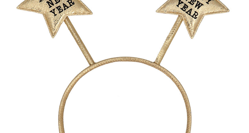 Boland Diadeem 'Happy New Year' goud