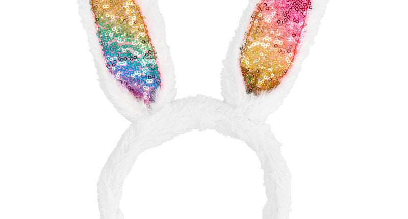 Boland Diadeem regenboog konijn oren