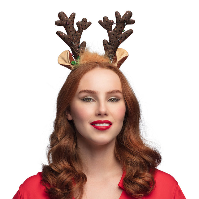 Boland Diadeem Rendier gewei kerst