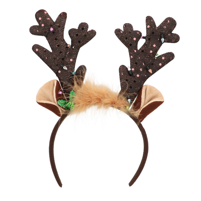 Boland Diadeem Rendier gewei kerst