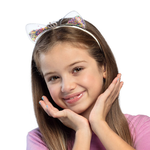 Boland Diadeem Royal glitter kat oren