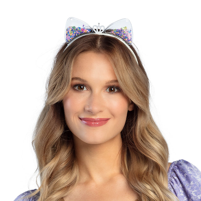 Boland Diadeem Royal glitter kat oren