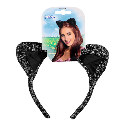 Boland Diadeem velvet Kattenoren