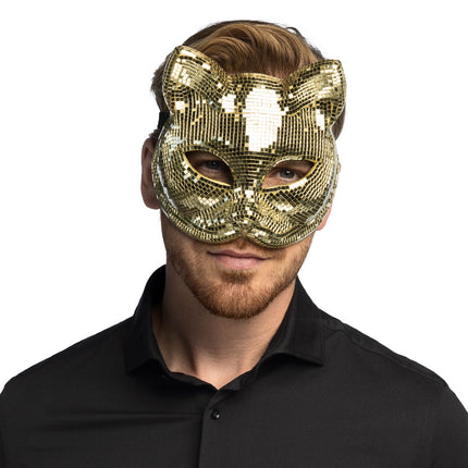 Boland Disco cat oogmasker (kattenmasker)