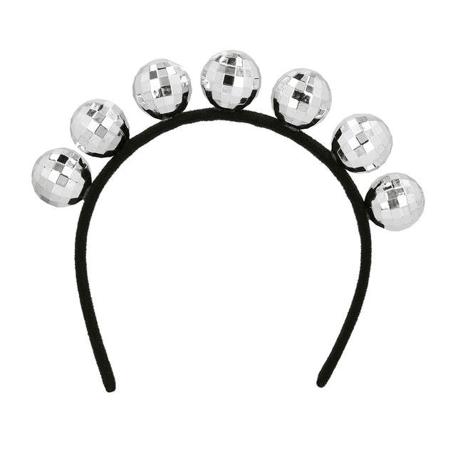 Boland Disco verkleed set zilver