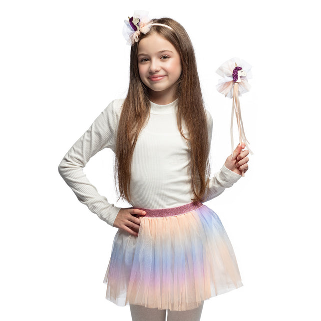 Boland Eenhoorn verkleed set pastel