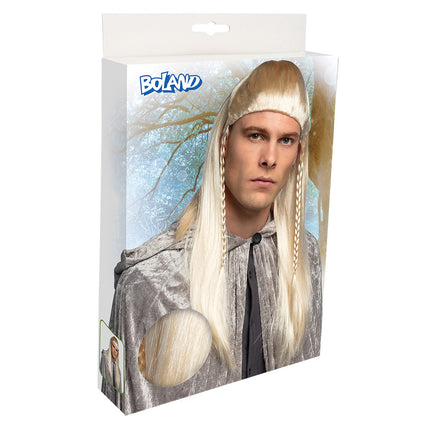 Boland Elfen pruik lang blond