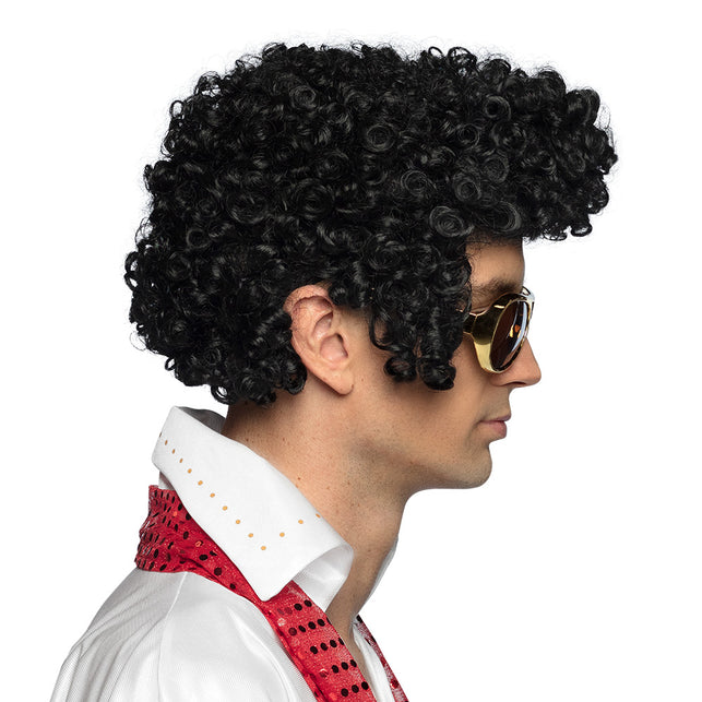 Boland Elvis Pres pruik Rock 'n Roll