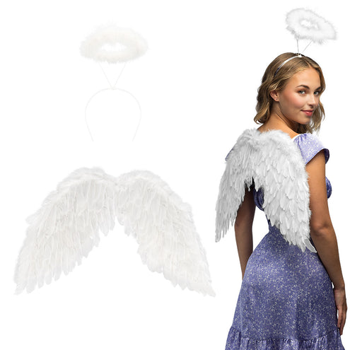 Boland Engel verkleed set wit