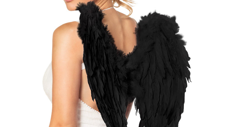 Boland Engelenvleugels zwart (50 x 50 cm)