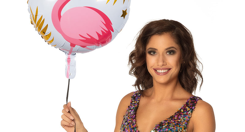 Boland Folieballon Flamingo