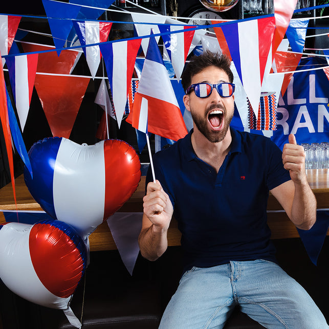 Boland Folieballon Hart Frankrijk