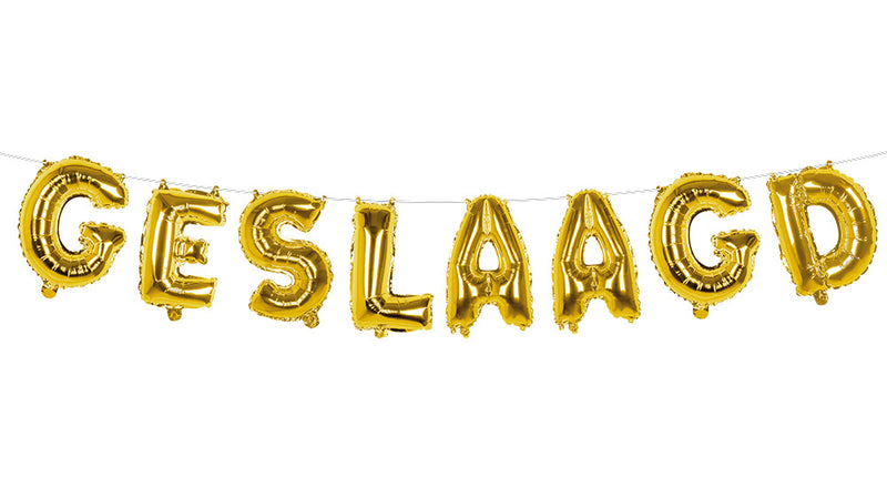 Boland Folieballonslinger 'Geslaagd'