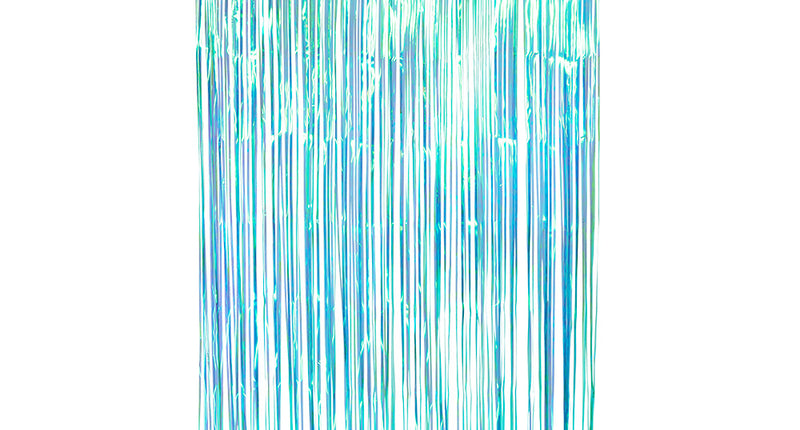 Boland Foliegordijn Iriserend lichtblauw