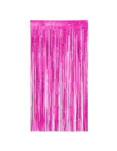 Boland Foliegordijn Metallic roze