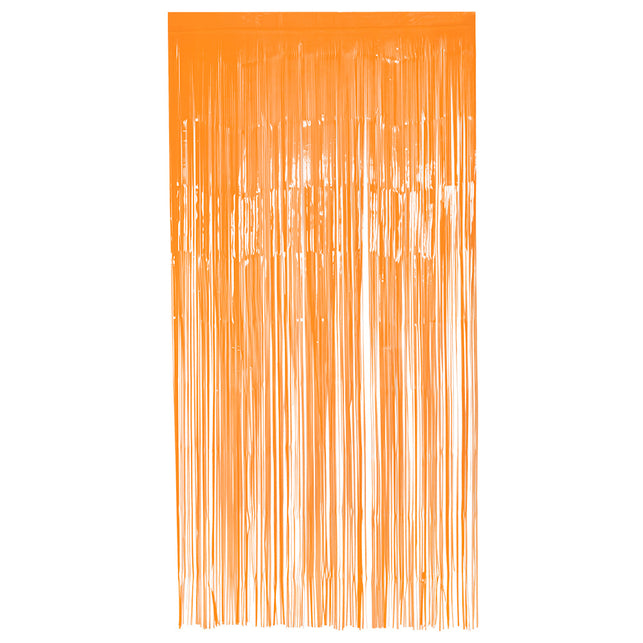 Boland Foliegordijn Neon oranje