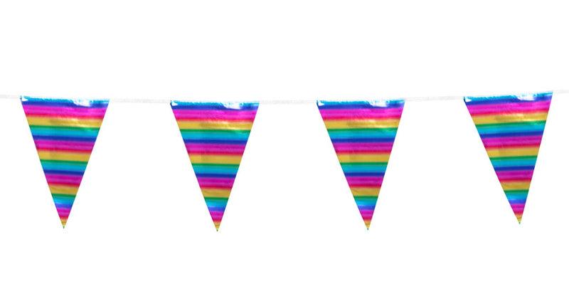 Boland Foliereuzenvlaggenlijn regenboog