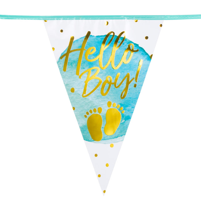 Boland Folievlaggenlijn 'Hello boy!'