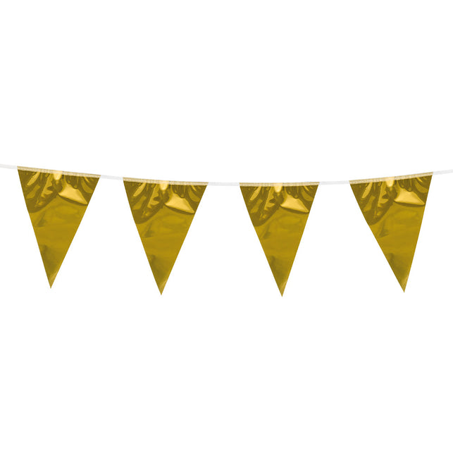 Boland Folievlaggenlijn Metallic goud