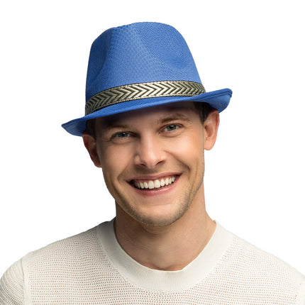 Boland Funky verkleedhoed blauw