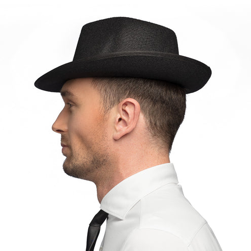 Boland Gangsterhoed Maffia zwart