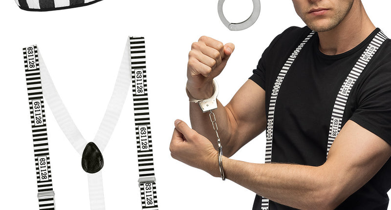 Boland Gevangene boef verkleed set